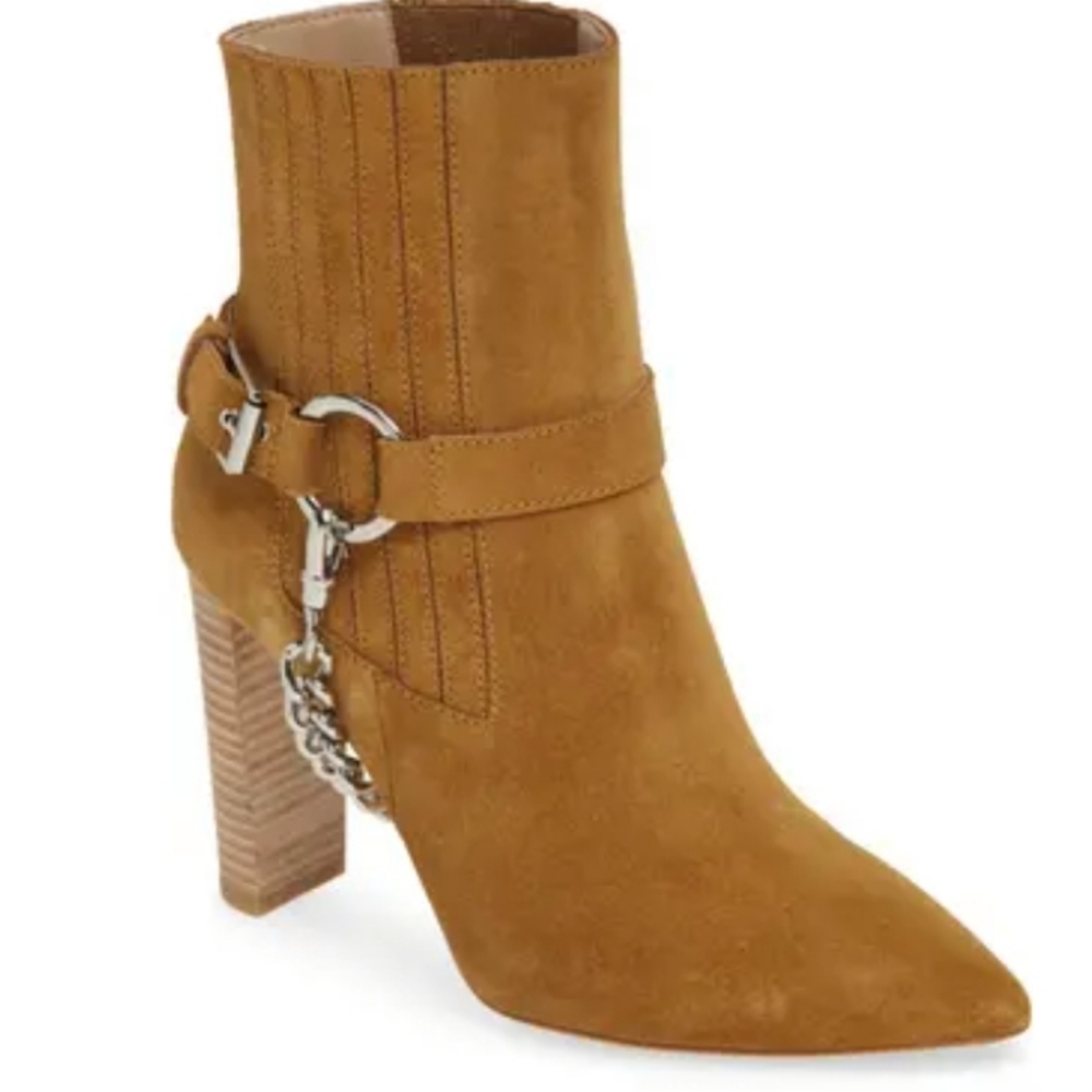 London in Suede Bootie - Picture 2 of 11